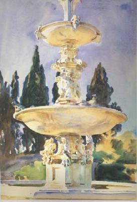 John Singer Sargent In a Medici Villa (mk18)